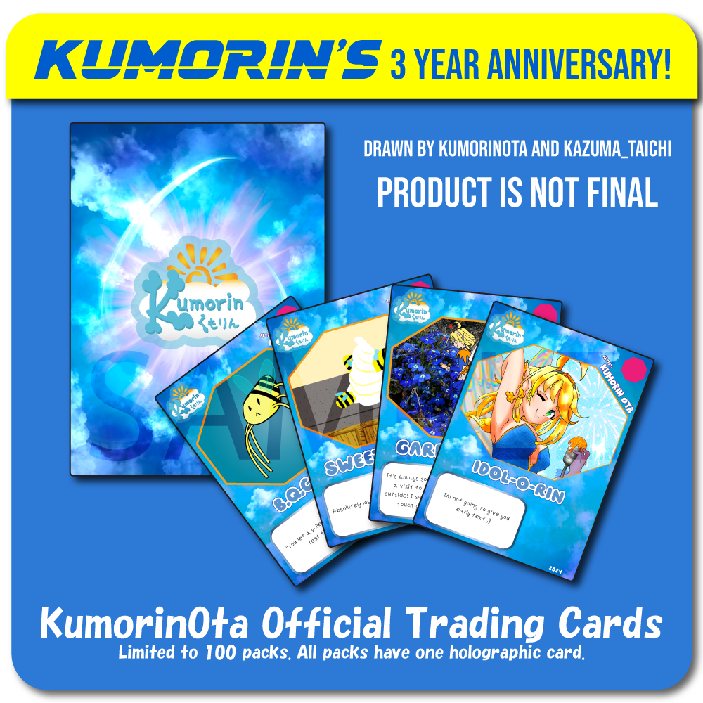 [OCTOBER PRE-ORDER] KumorinOta Official Trading Cards