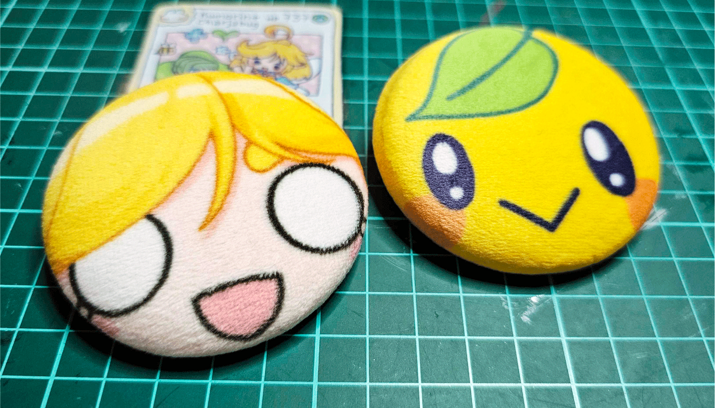 Kumorin 5th Anniversary Plushie Buttons!