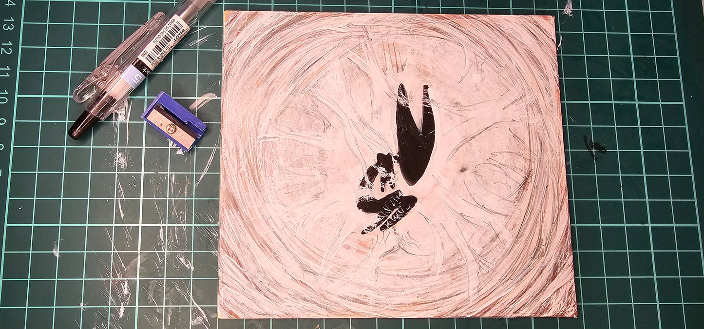 Handdrawn "Shikishi" Board on Stream?!